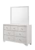 Lyssa LED Queen Panel Bed in Oat/Frost Finish by Crown Mark - CM-B4312-Q - Image 3 of 0