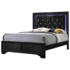 Micah 6 Piece Bedroom Suite in Black Finish by Crown Mark - CM-B4350 - Image 2 of 0