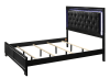 Micah 6 Piece Bedroom Suite in Black Finish by Crown Mark - CM-B4350 - Image 3 of 0
