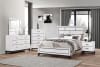 Akerson Bed in Chalk Finish by Crown Mark - CM-B4610-Bed - Image 3 of 0