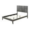 Denker 6 Piece Bedroom Set in Gun Metal Finish by Crown Mark - CM-B4715-SET - Image 3 of 0
