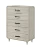 Nyomi 6 Piece Bedroom Set in White Finish by Crown Mark - CM-B4902-SET - Image 5 of 0