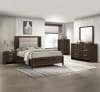 Carlton Queen Bed in Rich Wood Finish by Crown Mark - CM-B5550-Q - Image 2 of 0
