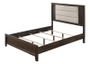 Carlton Queen Bed in Rich Wood Finish by Crown Mark - CM-B5550-Q - Image 3 of 0