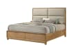 Florian Platform Storage Bed 6 Piece Bedroom Set in Natural Finish by Crown Mark - CM-B6572-SET - Image 2 of 0