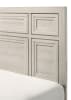 Lorraine Twin Panel Bed in Antique White Finish by Crown Mark - CM-B6600-T - Image 4 of 0