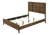 Lorraine Twin Panel Bed in Rich Brown Finish by Crown Mark - CM-B6610-T - Image 3 of 0