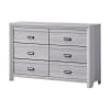 Adelaide Queen Panel Bed in Drift Wood Finish by Crown Mark - CM-B6710-Q - Image 4 of 0