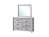 Adelaide 6 Piece Queen Upholstered Bedroom Set in Drift Wood Finish by Crown Mark - CM-B6712-Q-SET - Image 4 of 0