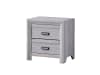 Adelaide 6 Piece Queen Upholstered Bedroom Set in Drift Wood Finish by Crown Mark - CM-B6712-Q-SET - Image 5 of 0