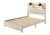 Carter Full Platform Bed in White Finish by Crown Mark - CM-B6810-F-BED - Image 2 of 0