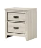 Carter Full Platform Bed in White Finish by Crown Mark - CM-B6810-F-BED - Image 4 of 0