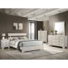 Atticus Queen Platform Bed in White Finish by Crown Mark - CM-B6982-Q - Image 2 of 0