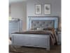 Lillian 6 Piece Bedroom Suite in Silver Crocodile Finish by Crown Mark - CM-B7100 - Image 2 of 0