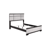 Remington Queen Panel Bed in Black/White Finish by Crown Mark - CM-B8162-Q - Image 3 of 0