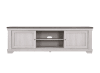 Leighton 71 inch TV Console in Weathered Wood Finish by Crown Mark - CM-B8180-9 - Image 3 of 0