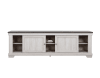 Leighton 71 inch TV Console in Weathered Wood Finish by Crown Mark - CM-B8180-9 - Image 4 of 0
