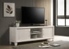 Charlie 71 inch TV Console in Clean White Finish by Crown Mark - CM-B9230-9 - Image 1 of 0