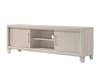 Charlie 71 inch TV Console in Clean White Finish by Crown Mark - CM-B9230-9 - Image 2 of 0
