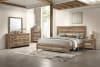 Elmer 6 Piece Bedroom Set in Natural Finish by Crown Mark - CM-B9340-SET - Image 1 of 0