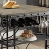 Kenneth 5 Piece Counter Height Dining Set in Grey Finish by Crown Mark - CM-1773 - Image 2 of 0