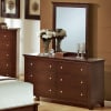 Bryce 6 Piece Bedroom Suite in Cherry Finish by Crown Mark - B4300 - Image 3 of 0