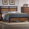 Mezzo 6 Piece Bedroom Suite in Two Tone Finish by Crown Mark - B6850 - Image 2 of 0