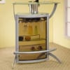 Contemporary Modular Silver Metal Bar Unit by Coaster - 100135 - Image 1 of 0