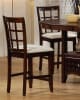 Sunburst Oak Counter Height 5 Piece Dining Set with Round/Oval Table Top by Coaster - 100168 - Image 3 of 0