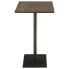 Cavalier 3 Piece Square Bar Set in Dark Elm/Black Finish by Coaster - COA-100730 - Image 4 of 0