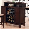 5 Piece Dining Set in Rich Cappuccino Finish by Coaster - 100771 - Image 5 of 0