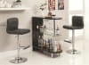 Black Finish Bar Table by Coaster - 101063 - Image 1 of 0