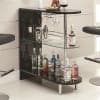 Black Finish Bar Table by Coaster - 101063 - Image 2 of 0