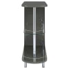 Adolfo Bar Unit in High Gloss Grey Finish by Coaster - 101073 - Image 3 of 0