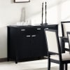 Louise 7 Piece Dining Set in Black Finish by Coaster - 101561 - Image 4 of 0