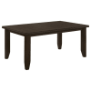 Dalila 6 Piece Dining Set in Cappuccino Finish by Coaster - 102721 - Image 3 of 0