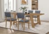 Sharon 5 Piece Dining Set in Natural Brown Finish by Coaster - 104171 - Image 1 of 0