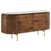 Ortega Marble Top Sideboard Accent Cabinet in Natural Finish by Coaster - 105145 - Image 2 of 0