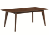 Malone 5 Piece Dining Set in Rich Walnut Finish by Coaster - 105351 - Image 2 of 0