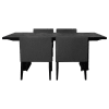 Catherine 5 Piece Dining Set in Black Finish by Coaster - 106251 - Image 2 of 0