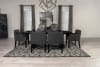 Catherine 5 Piece Dining Set in Black Finish by Coaster - 106251 - Image 3 of 0