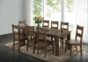 Coleman 5 Piece Dining Set in Rustic Golden Brown Finish by Coaster - 107041 - Image 1 of 0