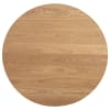 Bradbury 5 Piece Round Dining Room Set in Natural and Grey Linen Finish by Coaster - COA-107350-182682 - Image 4 of 0
