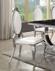 Antoine 5 Piece Dining Set in Glass and Chrome Finish by Coaster - 107871 - Image 3 of 0
