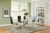 Carmelo 5 Piece Dining Table Set in Chrome Finish by Coaster - 107931 - Image 1 of 0