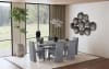 Sterling 5 Piece Rectangular Dining Room Set in Grey Faux Marble Finish by Coaster - COA-108121 - Image 1 of 0