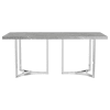 Sterling 5 Piece Rectangular Dining Room Set in Grey Faux Marble Finish by Coaster - COA-108121 - Image 5 of 0