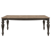 Bridget 5 Piece Rectangular Dining Room Set in Charcoal Sand Finish by Coaster - COA-108221 - Image 4 of 0