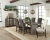 Twain 7 Piece Dining Set in Walnut Finish by Scott Living - 108821-7 - Image 1 of 0