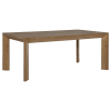 Bruner 5 Piece Rectangular Dining Room Set in Natural Brown Finish by Coaster - COA-109101 - Image 3 of 0